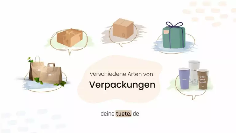 Arten von Verpackungen-Welche gibt es? ein Artikel von deinetuete.de jetzt nachhaltige To-Go Verpackungen bedrucken lassen